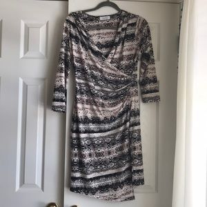 Calvin Klein Wrap Dress